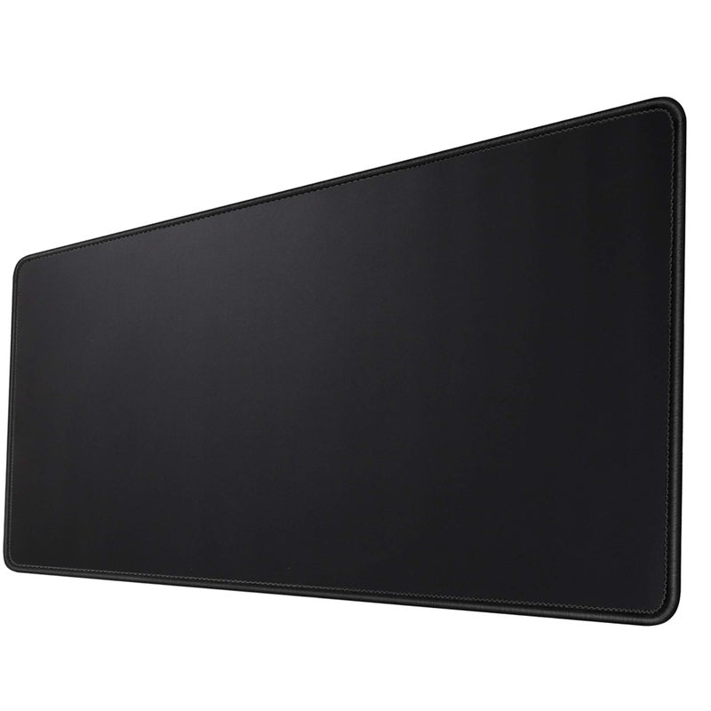 HIHUHEN Gaming Mouse Mat/Mouse Pad 23.6x11.8x0.12Inch | XXL Mouse pad | Table mat/Large Size | Improved Precision and Speed | Rubber Base for Stable Grip on Smooth Surfaces Non-Slip (60x30Black004) - Image 1